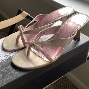 Rampage Kitten Heel Sandals